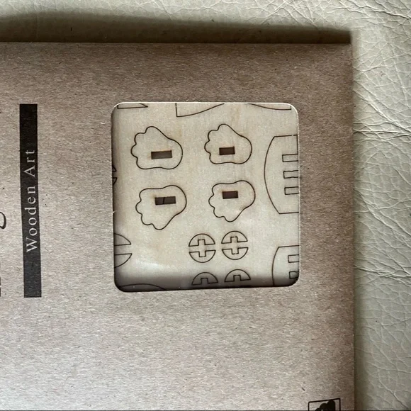 NEW FRENCH BULLDOG KIGUMI Wooden Art Puzzle Japan - Picture 4 of 4